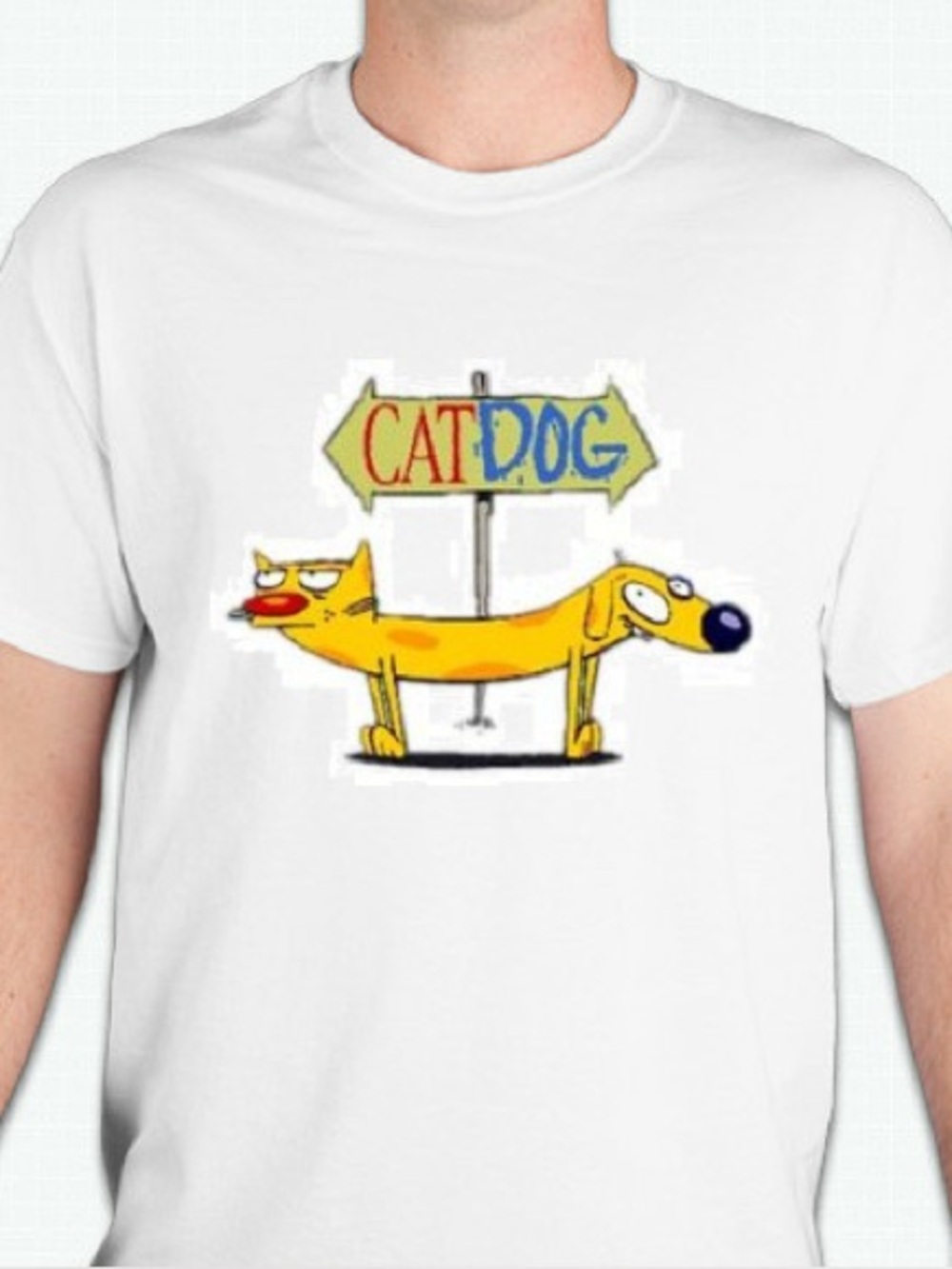 Nickelodeon Catdog tshirt shirt Unisex 100 percent cotton brand